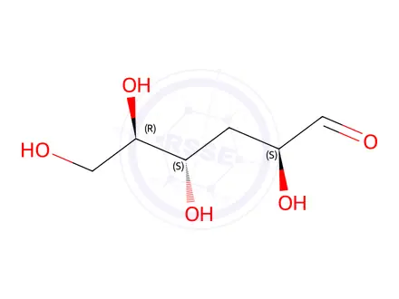 Chemical structure of 3-deoxy-D-mannose
