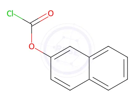 Chemical structure of 2-Naphthyl Chloroformate