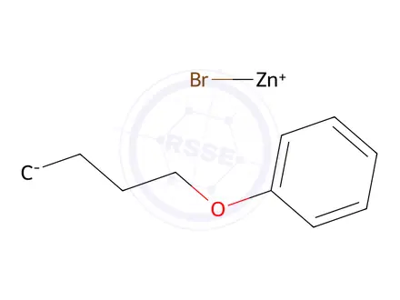 Chemical structure of 4-Phenoxybutylzinc bromide 0.5 M in Tetrahydrofuran