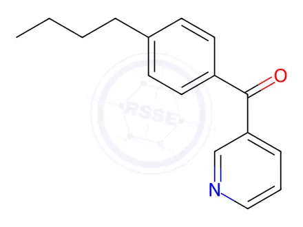 Chemical structure of (4-Butylphenyl)(pyridin-3-yl)methanone