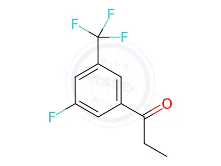 Chemical structure of 3'-Fluoro-5'-(trifluoromethyl)propiophenone