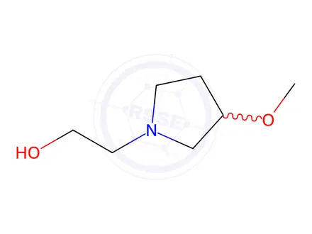 Chemical structure of 2-(3-Methoxy-pyrrolidin-1-yl)-ethanol