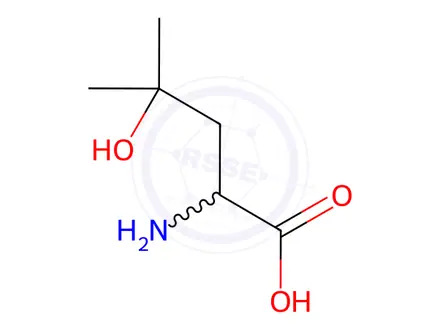 Chemical structure of 4-Hydroxy Leucine
