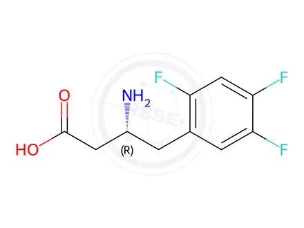 Chemical structure of Sitagliptin Impurity FP-E