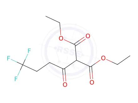 Chemical structure of Diethyl 2-(4,4,4-Trifluorobutanoyl)malonate