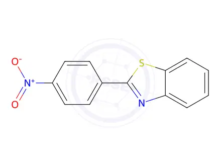 Chemical structure of 2-(4-Nitrophenyl)benzo[d]thiazole