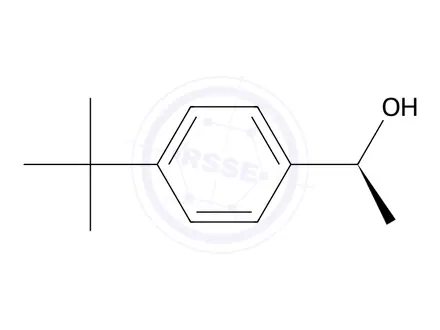 Chemical structure of (1s)-1-(4-Tert-butylphenyl)ethan-1-ol