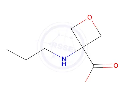Chemical structure of 3-(Propylamino)oxetane-3-carboxylic acid