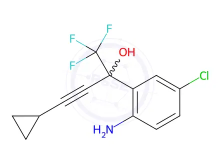 Chemical structure of Efavirenz Impurity 47