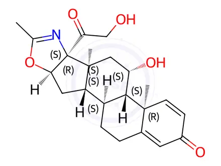 Chemical structure of Deflazacort Impurity 27