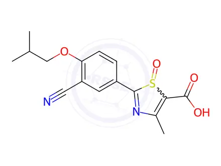 Chemical structure of Febuxostat Impurity 21