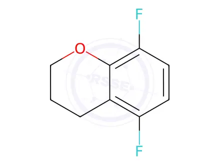 Chemical structure of 5,8-Difluorochroman