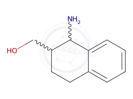 Chemical structure of (1-Amino-1,2,3,4-tetrahydronaphthalen-2-yl)methanol