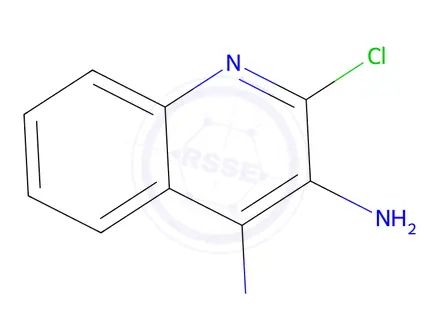 Chemical structure of 3,4-Diamino-2-chloroquinoline