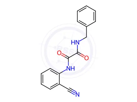 Chemical structure of N1-Benzyl-N2-(2-cyanophenyl)oxalamide