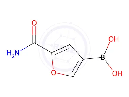 Chemical structure of (5-Carbamoylfuran-3-yl)boronic acid
