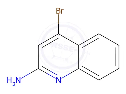 Chemical structure of 4-bromoquinolin-2-amine