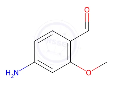 Chemical structure of 4-Amino-2-methoxybenzaldehyde