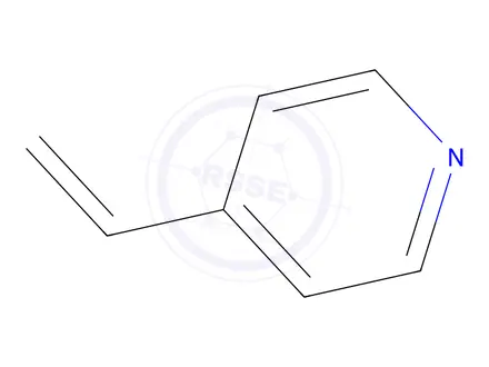 Chemical structure of 4-Vinylpyridine