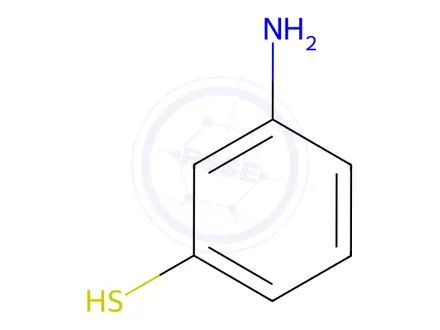 Chemical structure of 3-Aminothiophenol