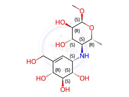 Chemical structure of Acarviosin