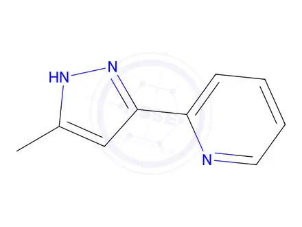 Chemical structure of 2-(5-Methyl-1H-pyrazol-3-yl)pyridine