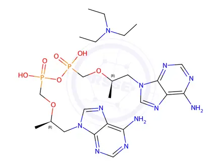Chemical structure of Tenofovir Alafenamide Impurity 21