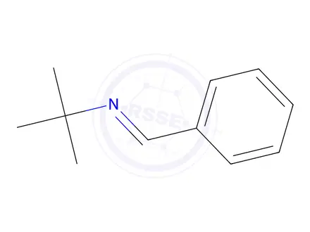 Chemical structure of 2-Methyl-N-(phenyl methylene)-2-propanamine