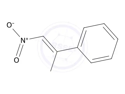 Chemical structure of (1-Nitroprop-1-en-2-yl)benzene