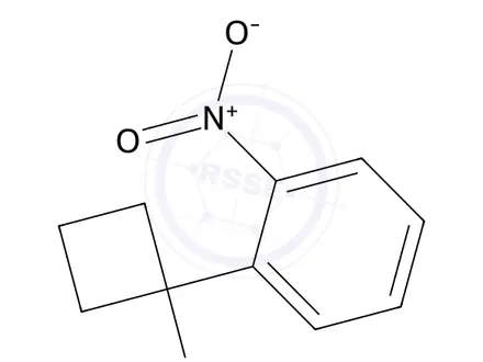 Chemical structure of 1-(2-Nitrophenyl)cyclobutanamine
