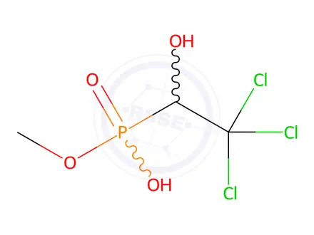 Chemical structure of Metrifonate Impurity 1 (Metrifonate EP Impurity A)
