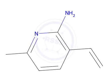Chemical structure of 2-Pyridinamine,3-ethenyl-6-methyl-(9CI)