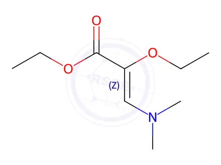 Chemical structure of Ethyl 3-(dimethylamino)-2-ethoxyacrylate