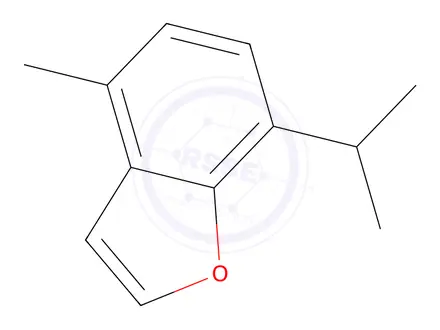 Chemical structure of 7-Isopropyl-4-methylbenzofuran