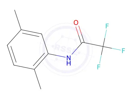 Chemical structure of N-(2,5-Dimethylphenyl)-2,2,2-trifluoroacetamide