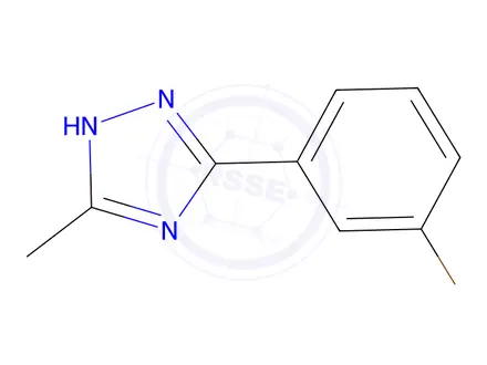 Chemical structure of 3-(3-Bromophenyl)-5-methyl-1h-1,2,4-triazole