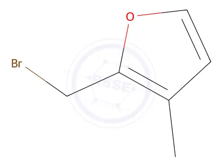 Chemical structure of 2-(Bromomethyl)-3-methylfuran