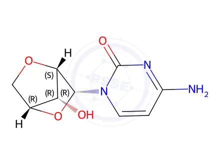 Chemical structure of Cytarabine-Impurity F