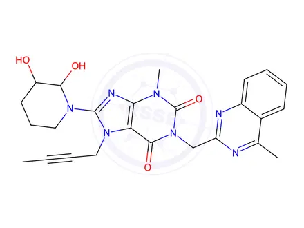 Chemical structure of Linagliptin impurity 179