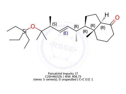 Chemical structure of Paricalcitol Impurity 73