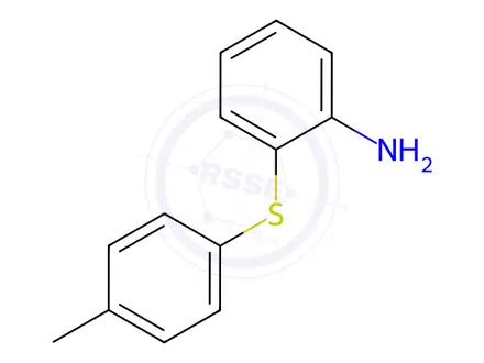 Chemical structure of 2-(para-Tolylthio)aniline