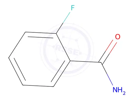 Chemical structure of 2-Fluorobenzamide
