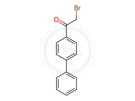 Chemical structure of 2-Bromo-4'-phenylacetophenone