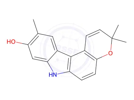 Chemical structure of Glycoborinine