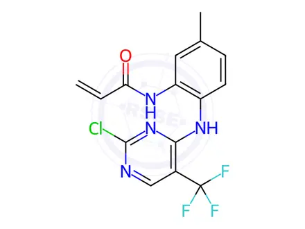 Chemical structure of Rociletinib Impurity 3