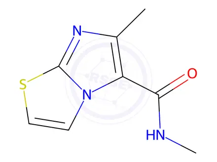 Chemical structure of N,6-Dimethylimidazo[2,1-b][1,3]thiazole-5-carboxamide