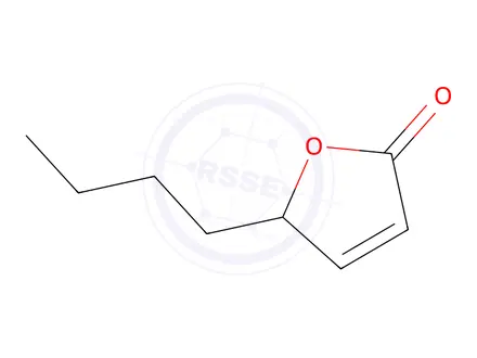 Chemical structure of (±)-5-butylfuran-2(5H)-one