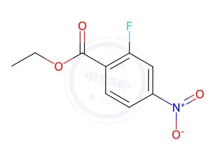 Chemical structure of Ethyl 2-fluoro-4-nitrobenzoate