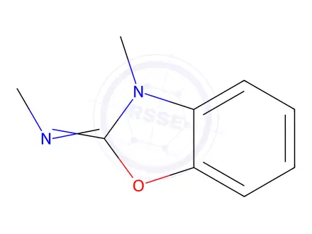 Chemical structure of N-[3-Methylbenzoxazol-2(3H)-ylidene]methanamine