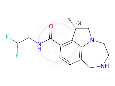 Chemical structure of Bexicaserin Impurity 1